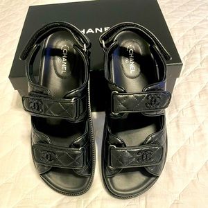 🚫SOLD🚫 Chanel REV Sandals AKA Dad Sandals